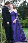Pre-Raphaelite corset dress