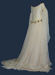Rossetti: Pre-Raphaelite/ Medieval Alternative wedding dress based on ...